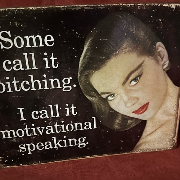 Vintage sign metal - Picture 2 of 4